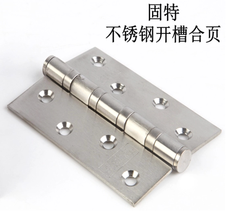 GUTE Good Boutique 4 inch 4 bearing 3mm thick stainless steel door hinge 304D hinge folding flat hinge