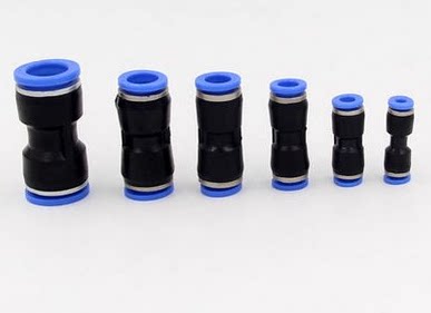 Aix plastic straight-through PU-4 6 8 10 12 14 16 pneumatic components quick connector