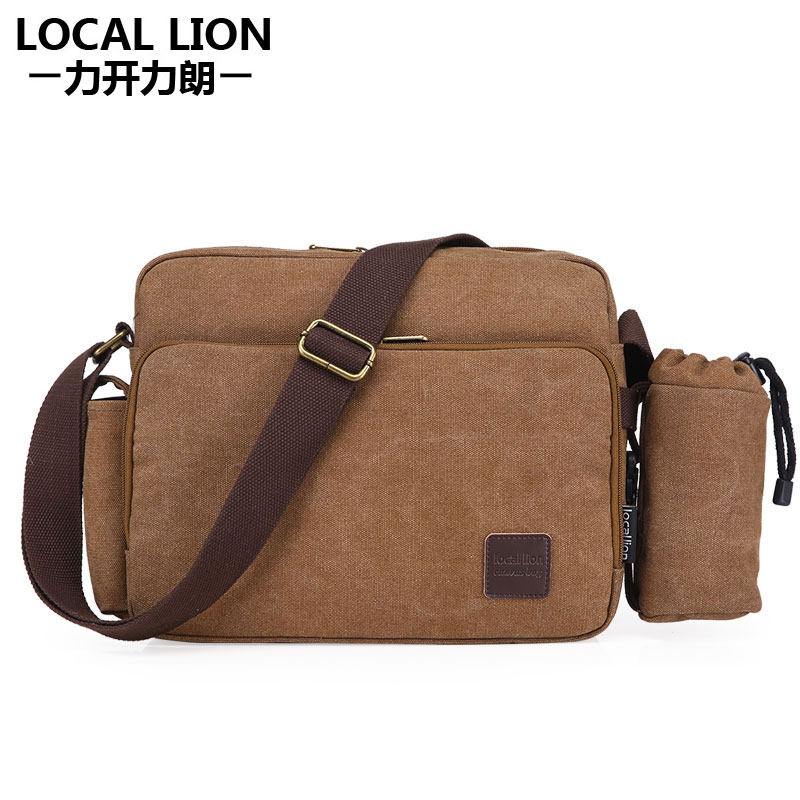 Men sails buns bag single shoulder bag Han version Leisure business men's bag multifunction diagonal satchel IPAD cross-pack Shoulder Bag Waterproof