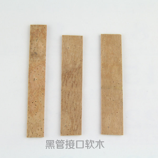 Promotion Black Pipe Connector Cork Clarinet Flute Head Street Cork Musical Instrument Repair Cork