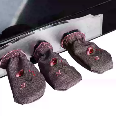 A pastoral embroidery Piano pedal set Pedal cover Piano pedal set Piano pedal set