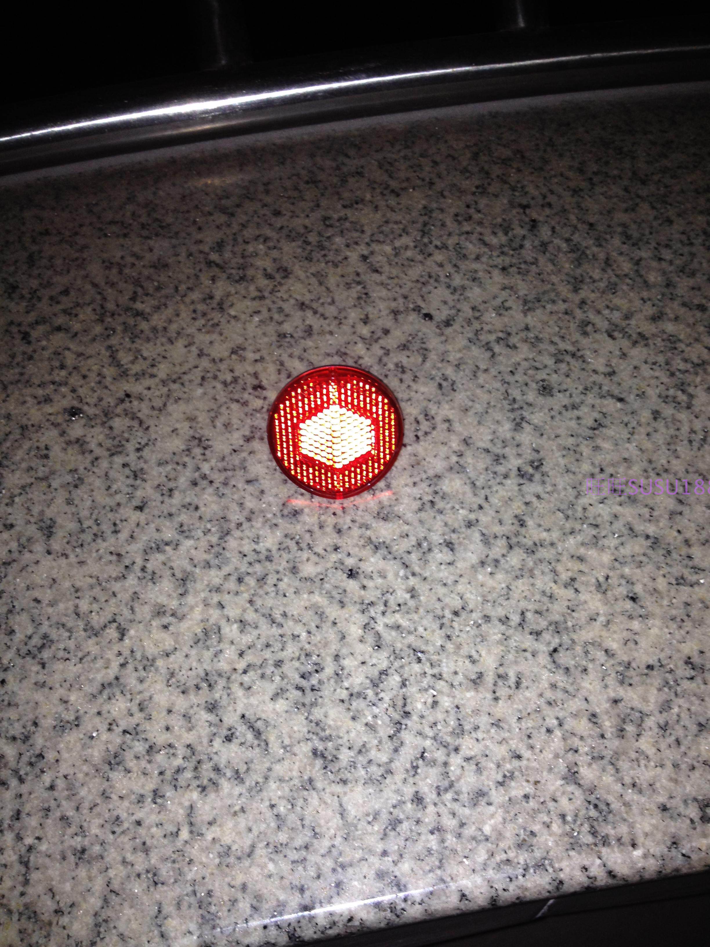 Japanese electric bicycle electric bicycle seamen bicycle special CAT EYE cat's eye tail light reflector