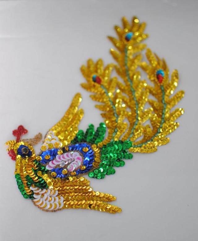 Costume Accessories Stage Accessories Handmade Sequins Sequins Phoenix Sequins 16 yuan a pair - Taobao