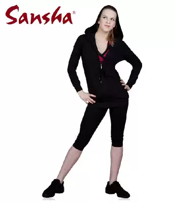 France sansha sansha fitness clothing dance pants imported stretch fabric three-point pants five-point pants L0407S