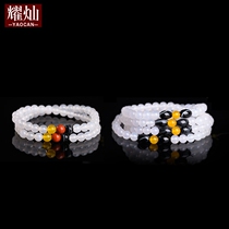 Yaocan Yunhai stone multi-circle bracelet for men and women lovers bracelet Sweater chain mascot necklace