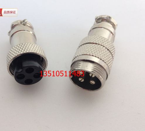 Aviation plug 2 3 4 5 6 7 8 9 core docking GX16 connector signal power supply aviation plug 2-9P