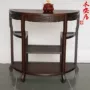 Trung Quốc hiện đại gỗ mun bán tròn bàn Đài Loan gỗ rắn hiên bàn đơn giản Trung Quốc đồ gỗ gụ chống lại bàn tường - Bàn / Bàn bàn tròn gỗ