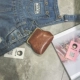 Ví nhỏ nữ sinh viên ngắn Phiên bản tiếng Hàn của mini retro thay đổi thích hợp