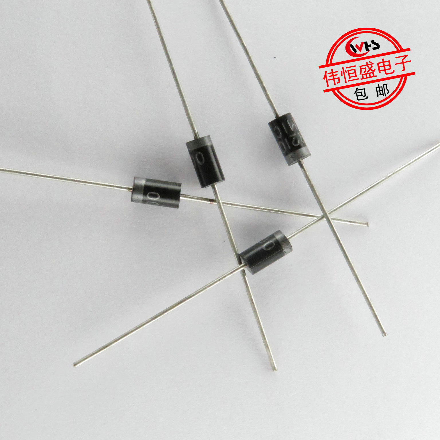 SR2100 SB2100 Schottky diode 2A 100V straight into the new 50