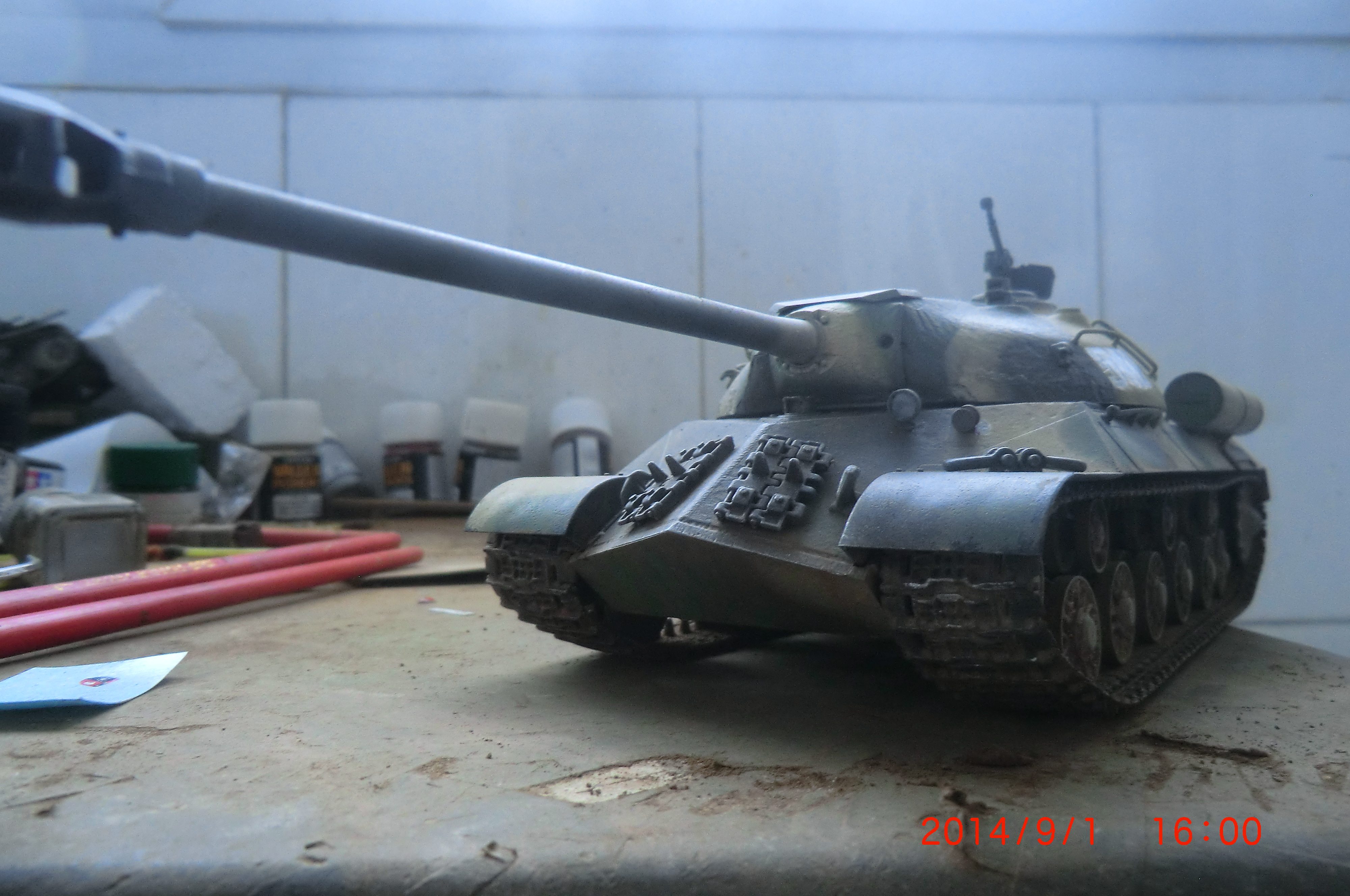 Tanaya 35211 IS-3 Stalin 3 Tank Model (Packaging Plate)