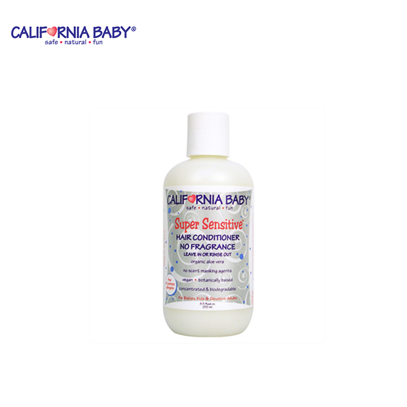 美国原装California Baby加州宝宝防敏感护发素 251m 美国直邮