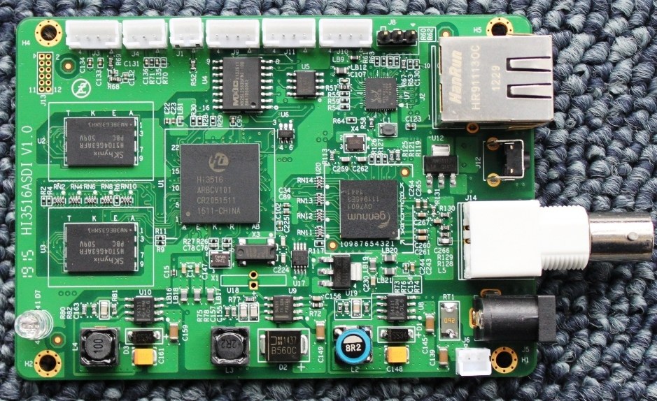 Hisilicon Hi3516A development board SDK H 265 H 264 SDI HDMI input