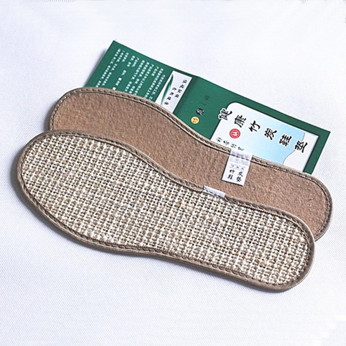 Suichang bamboo carbon insole cushion, keystroke massage shoe sports anti - slip sweat absorption and wear resistance 10 pairs