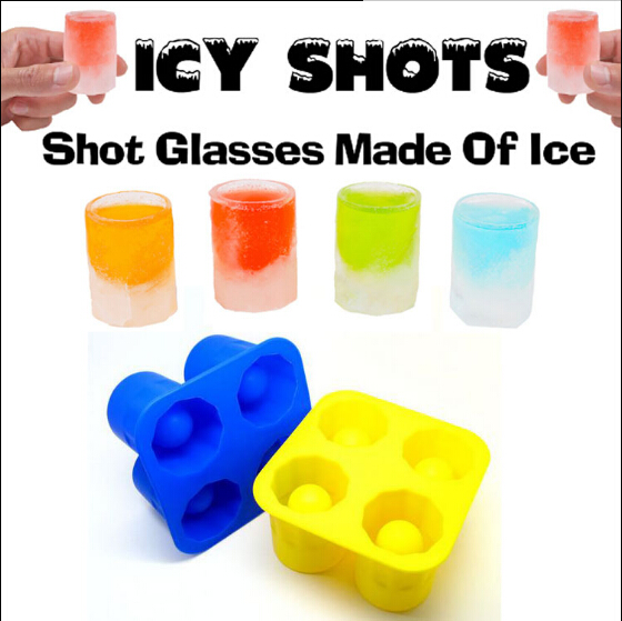 Ice cup modeling ice mold Ice grid ice cup practical ice box mold Household food ice glass Creative bar wine set