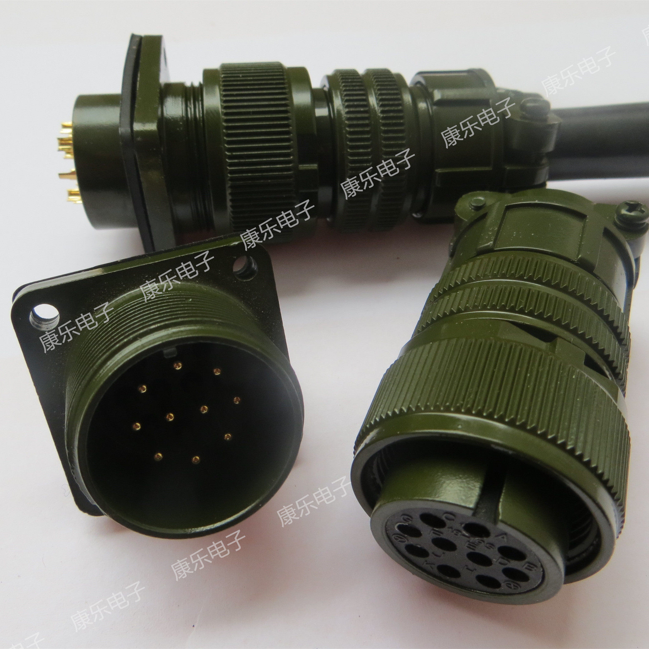 American Air Plug Seat Connector 5015 Series Plug 18S-1 (10 cores)