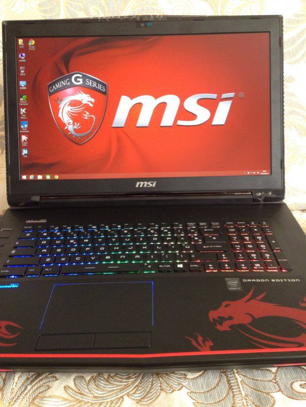 MSI microstar GS70 2QC light thin gaming GL62M GL62M GE62GS63 GT72GP73VRGF63