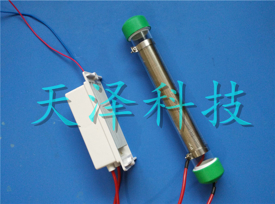 7 5g gram open tube ozone generator Ozone generator Power sterilization disinfection vegetable greenhouse