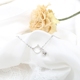 Chuông mèo s925 sterling bạc vòng chân nữ phiên bản Hàn Quốc của cô sinh viên giản dị Sen nhỏ tươi có chuỗi mắt cá chân lắc chân nữ hàn quốc Vòng chân
