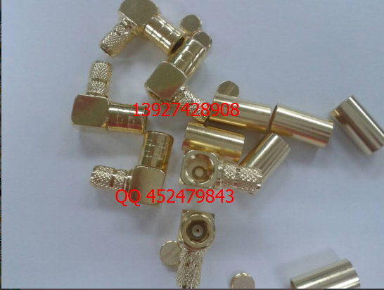 Radio Frequency coaxial SMB mother elbow 50-3 RG142 RG58 LMR195 LMR195 connector SMB-KW-3 head