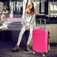 Trường hợp xe đẩy ABS phổ biến bánh xe học sinh vali nam và nữ vali 20 inch 24 inch hộp mật khẩu kéo hộp phiên bản Hàn Quốc tui du lich