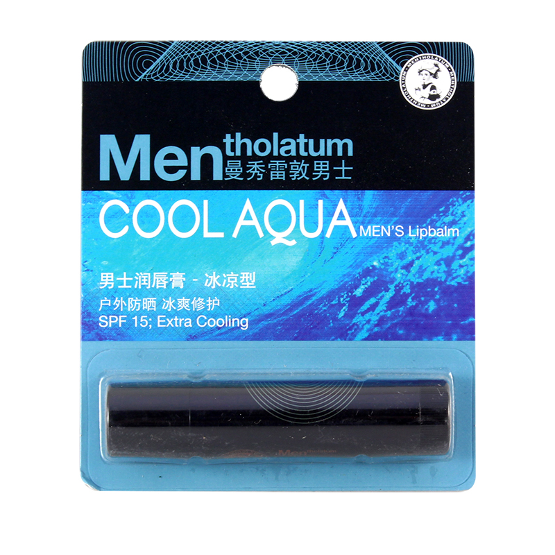 Mentholatum/曼秀雷敦唇膏男士冬季补水保湿持久滋润无色润唇膏