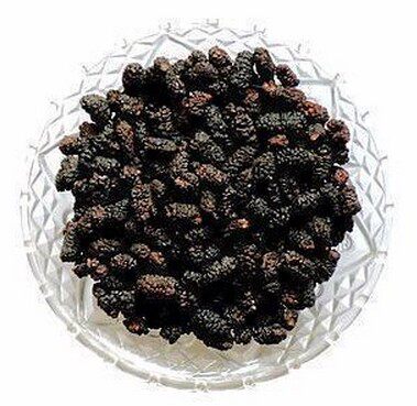 Chinese herbal medicine black mulberry dry black mulberry dry black mulberry seeds black mulberry fruit special grade no sand 500 gr RMB18