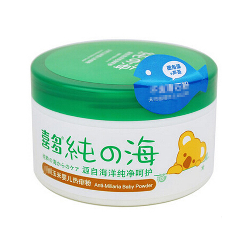喜多海洋系列 婴儿玉米热痱粉130g  CDH30814