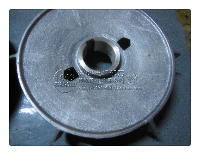 Y160-4 6 8 15kwD motor aluminium fan blade motor fitting fan blade aluminium fan blade