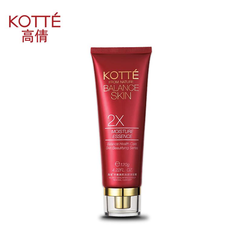 KOTTE/高倩平衡美肌洗卸洁面霜120g 深层洁净 卸妆干净