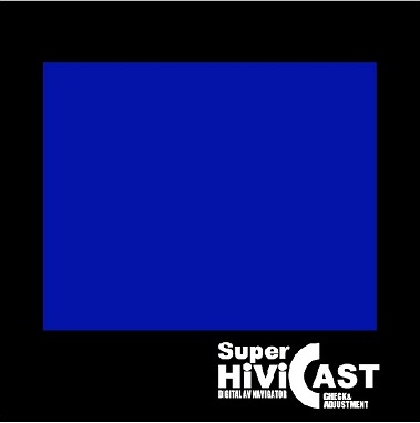 ISF Home Theater Monitor Debug Calibration Tool Hivi casts blue filters with Blue Filter