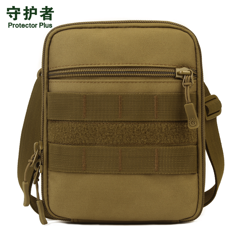 MOLLE hanging bag replica bag 6 inch mobile phone bag Outdoor wearing leather strap Purse Bag kit EDC finishing bag small slanted satchel