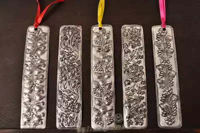 Large metal carved bookmark Thai creative hand-pressed tin sheet metal bookmark really likes to recommend personalized gifts