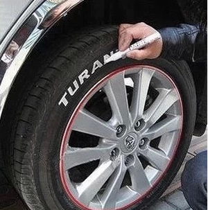 DIY car product TOYO car tire pen white tire tracing pen Ben Ben Ben Ben MINI