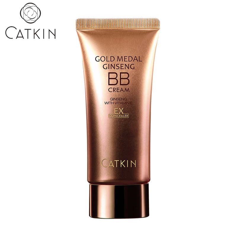 Catkin/卡婷遮瑕霜高丽参40g 隐形毛孔保湿美白BB霜遮斑正品