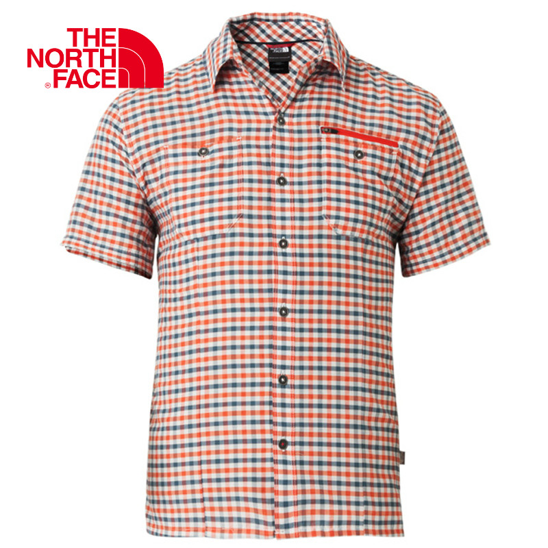 THE NORTH FACE/北面 男款短袖速干防晒衬衫 A0US