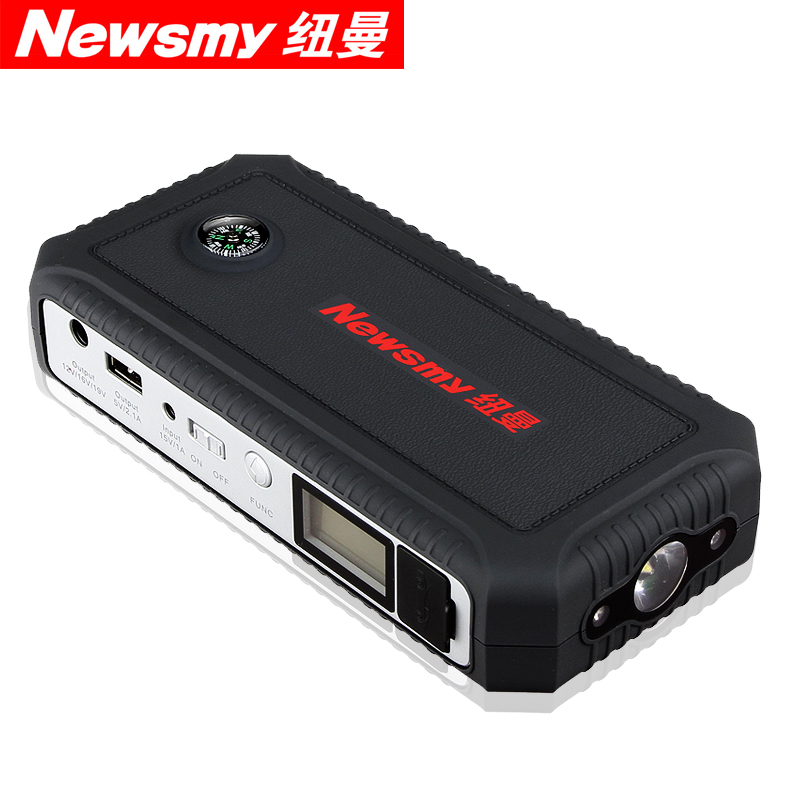 纽曼w18 汽车应急启动电源12V 多功能汽车搭电宝电瓶充电移动电源