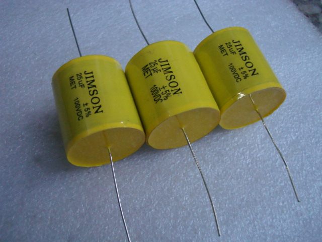 Original JIMSON MET series 100V 25UF 256 divider special coupling electrodeless capacitor