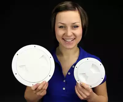 Quick yacht inspection hole round deck cover non-slip hand hole cover inspection work cover Marine nautical yacht accessories