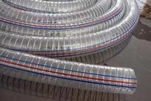 PVC transparent wire pipe pvc steel wire reinforced hose 10mm 13 13 19 19 25 32 38 45 50 75