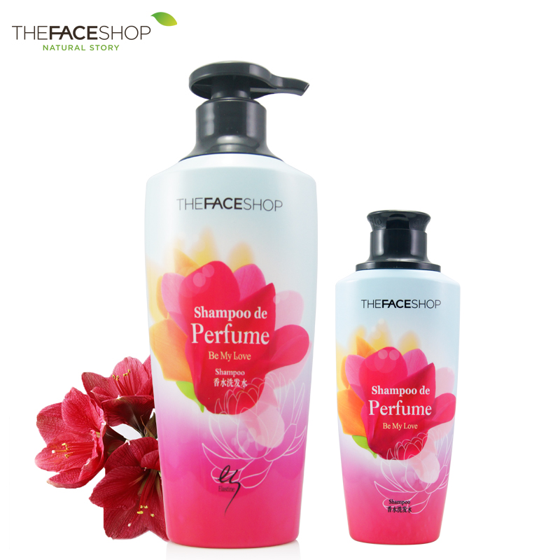 The Face Shop 初恋甜心香水洗发水400ml 控油清洁去屑 送200ml