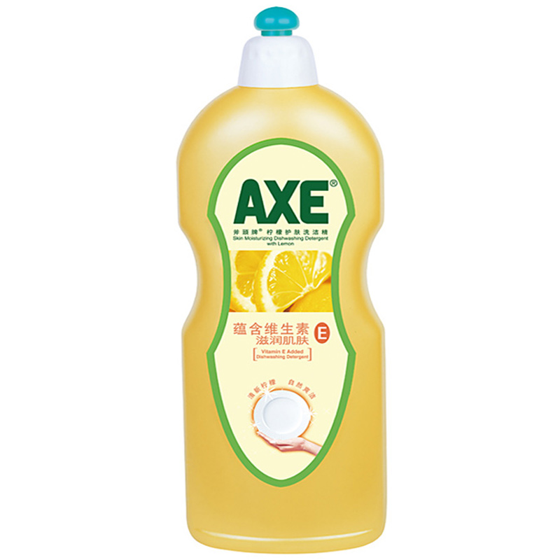 【天猫超市】AXE/斧头牌洗洁精 柠檬护肤900g/瓶清新柠檬自然爽洁