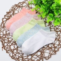 Socks Childrens cotton socks South Korea Shallow Mouth Ship Socks Low Help Cute Short Socks Spring Summer College Wind Pure Cotton Black White Women Socks