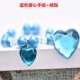 Aisha Princess Bracelet Ring Set Handmade Đính cườm Màu xanh Cô gái Vòng tay Trang sức cho trẻ em - Vòng đeo tay Cuff