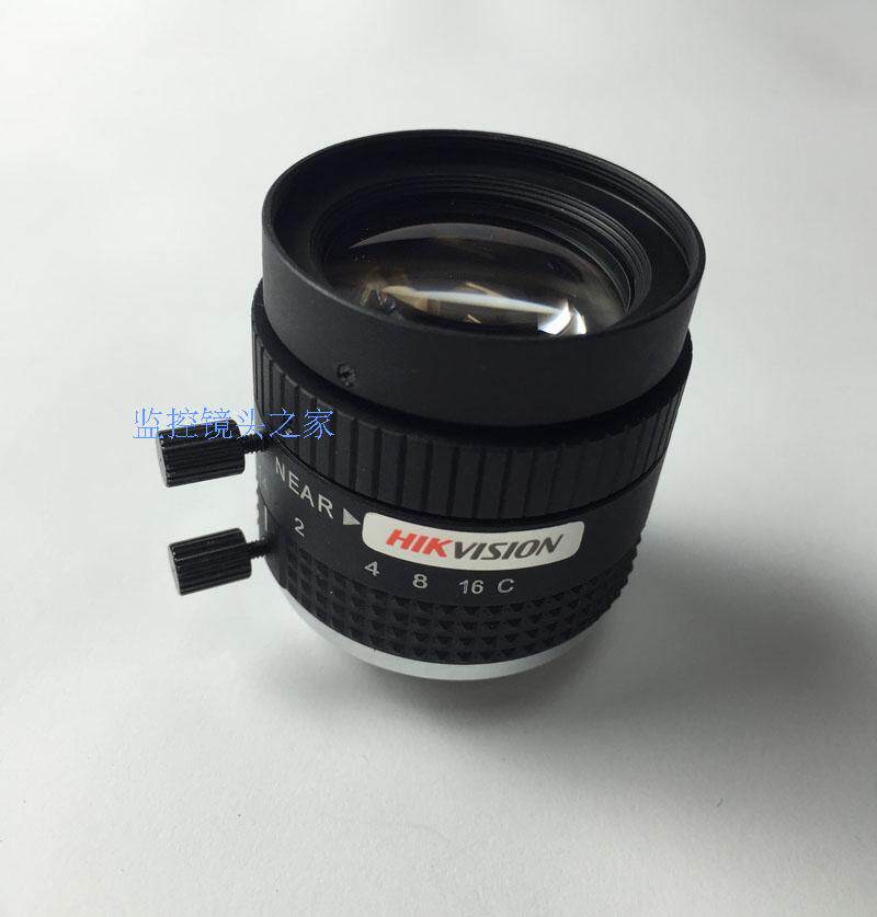 Hikvision MF3514M-8MP eight megapixel 35mm fixed focal length manual aperture surveillance lens