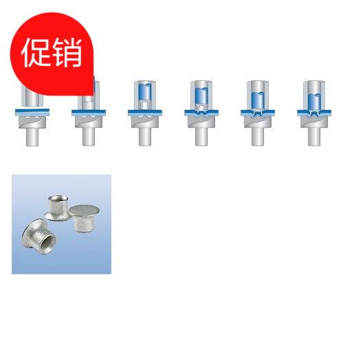 Self-punching hollow core aluminium bodywork rivets German import full-train models free of choice guidance