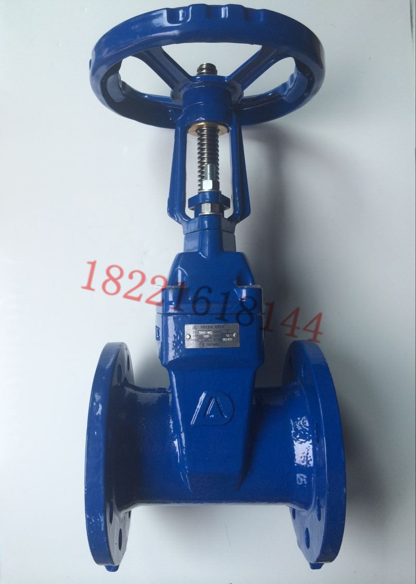 Dunan Group Red Star valve Open rod soft seal gate valve Ductile iron gate valve