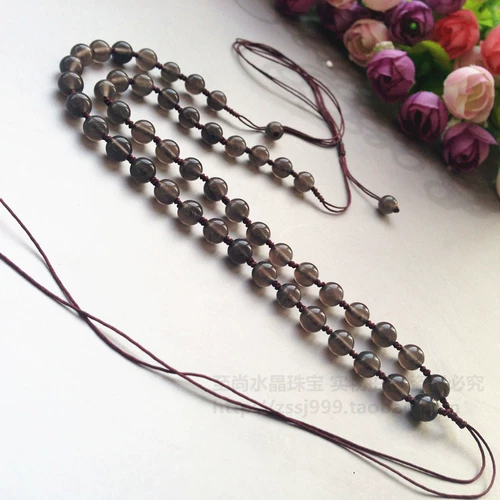 Высококлассное натуральное украшение-шарик, подвеска, плетеное универсальное ожерелье из шнура подходит для мужчин и женщин, имитация льда