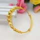 Euro Coin Trang sức Vòng đeo tay mạ vàng Có thể điều chỉnh Giả Sha Jin Jin Bracelet Bracelet Hollow chuyển hạt vòng tay phụ nữ