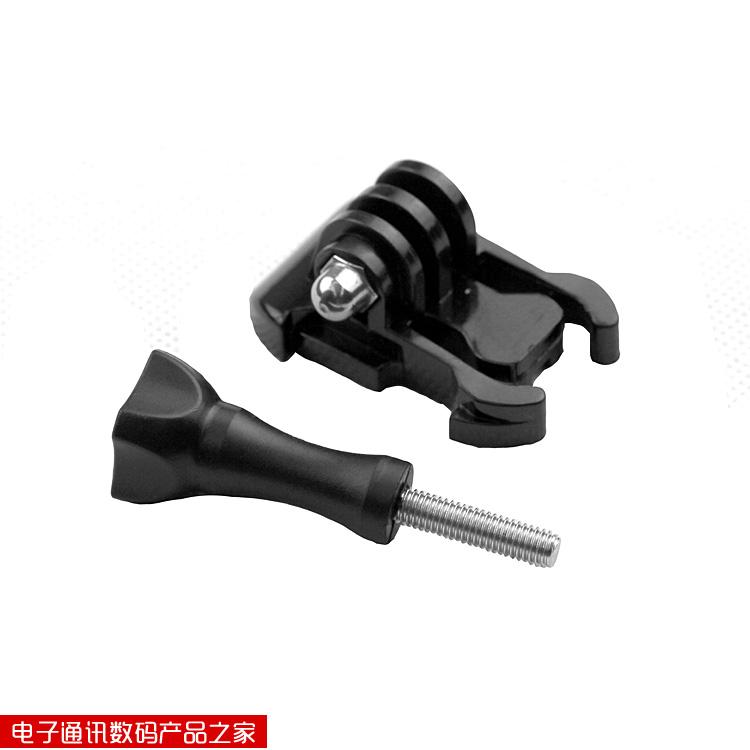 gopro4s camera accessories hero4 3 active base concave screw sj4000 quick-release conversion connector