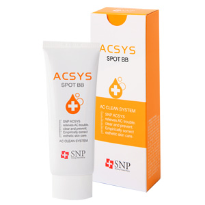 韩国SNP ACSYS 定点BB霜 美白防晒完美修复提亮白遮瑕强正品直邮